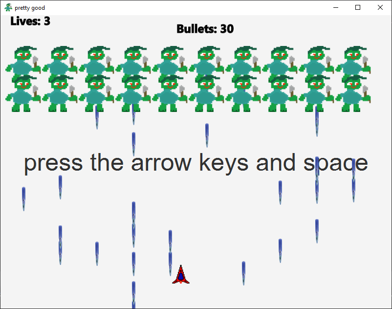 Space Invaders game preview